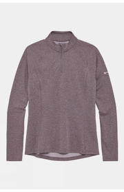 Womens Dart Zip Neck Base Layer Top