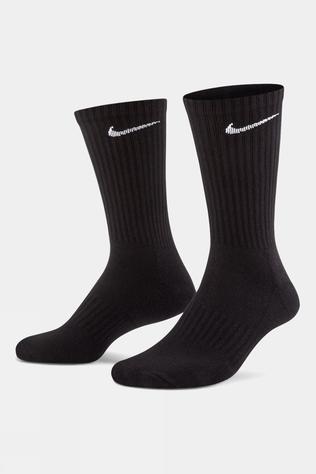 Nike Everyday Cushioned Crew Running Socks (3-Pack) Black/White