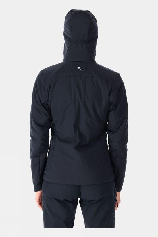 Rab Womens Xenair Alpine Light Jacket Ebony