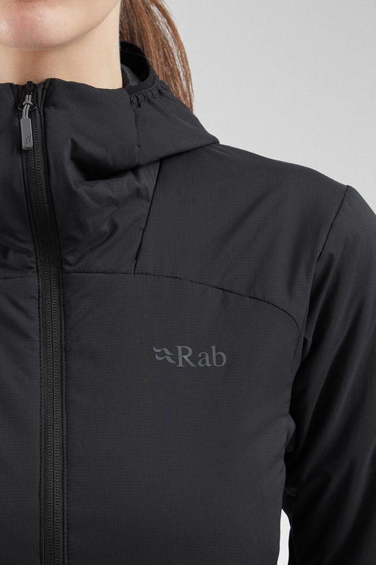 Rab Womens Xenair Alpine Flex Jacket Black