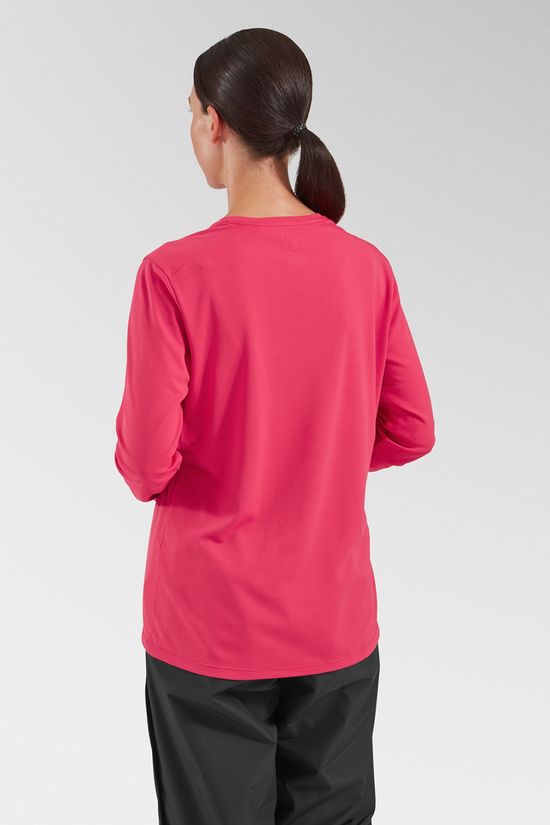 Rab Womens Force Long Sleeve T-Shirt Watermelon