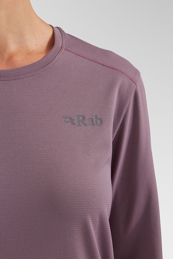 Rab Womens Force Long Sleeve T-Shirt Dark Iris