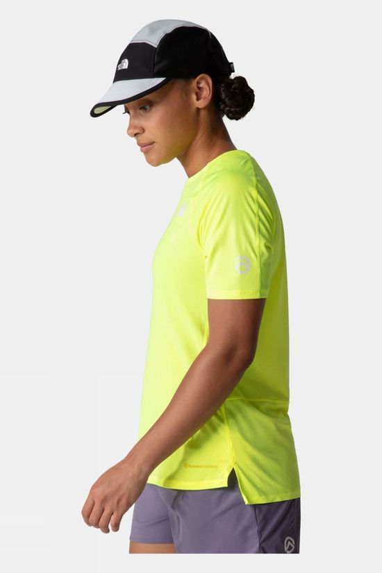 The North Face Womens Summit High Trail Run T-Shirt Yellow