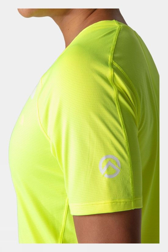 The North Face Womens Summit High Trail Run T-Shirt Yellow