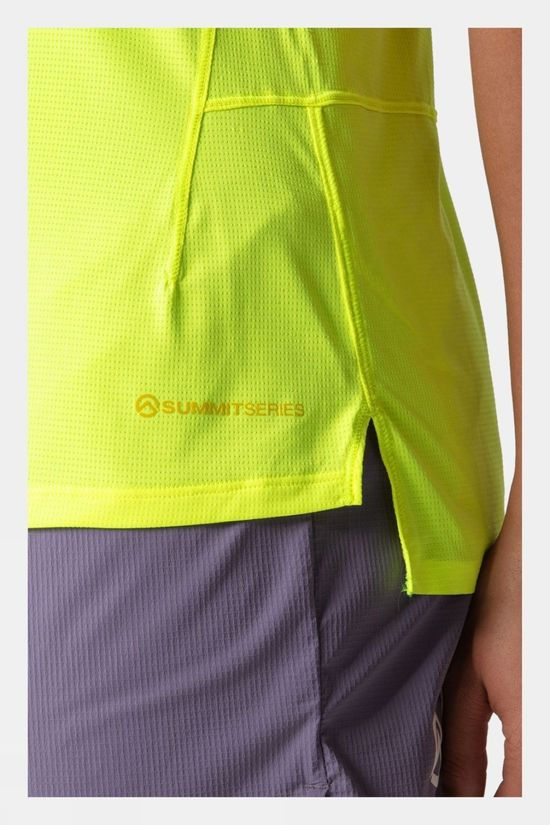 The North Face Womens Summit High Trail Run T-Shirt Yellow