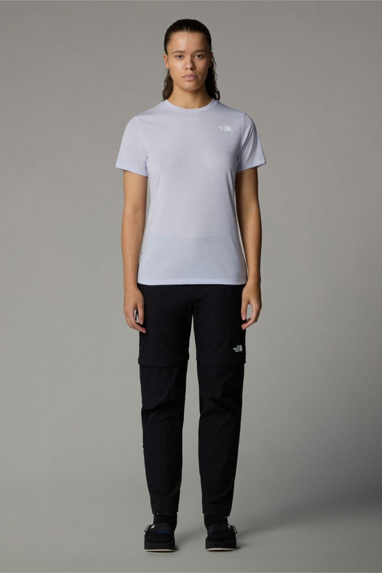 The North Face Womens Foundation Vertical Graphic T-Shirt Mystic Haze