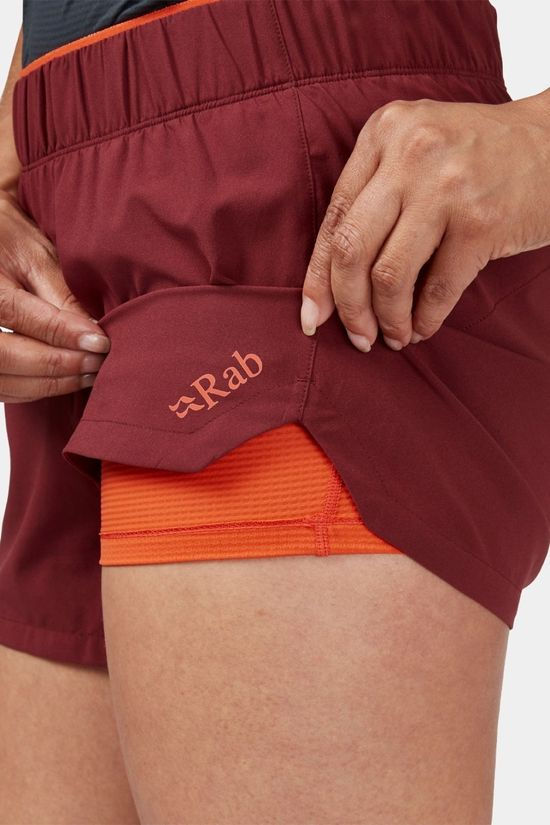 Rab Womens Talus Active Shorts  Deep Heather
