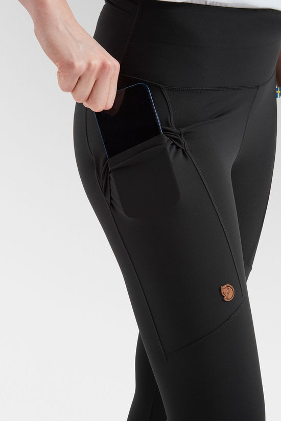 Fjallraven Womens Abisko Leggings Black