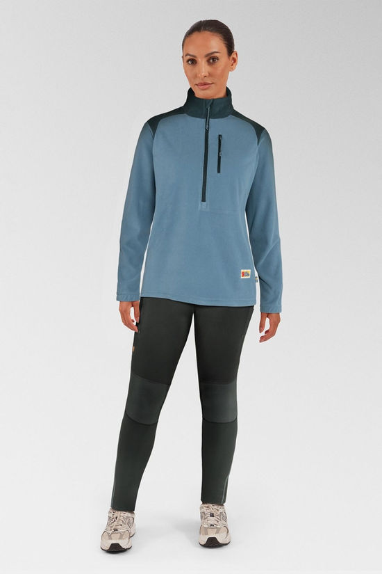 Fjallraven Womens Abisko Värm Trekking Leggings Black-Iron Grey