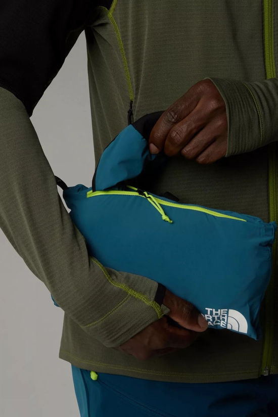 The North Face Mens Binntal Hybrid Ventrix Hooded Jacket Mallard Blue/Midnight Petrol/Tnf Black