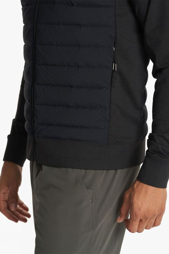 Vuori Mens Steadfast Insulated Hybrid Jacket Black