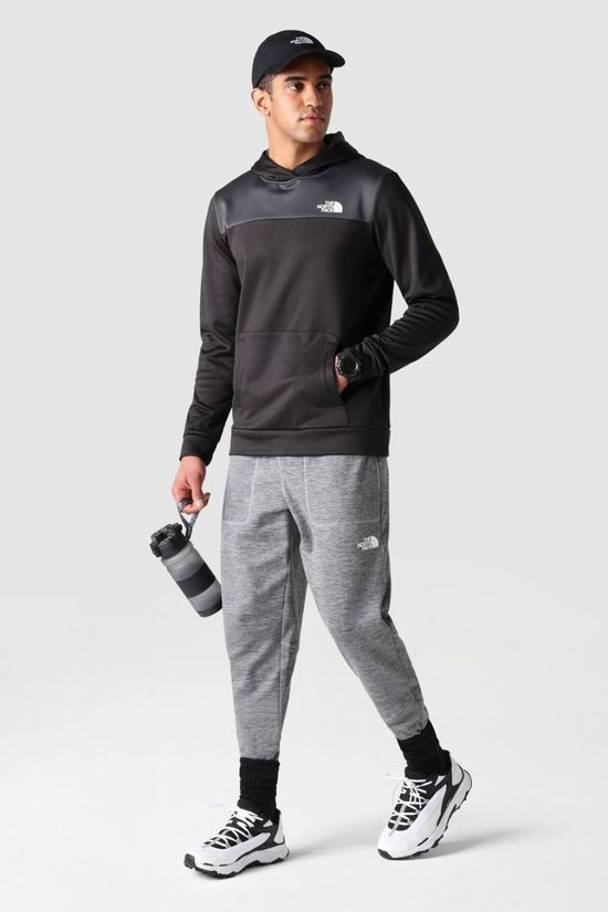 The North Face Mens Reaxion Fleece Pullover Hoodie Tnf Black/Asphalt Grey