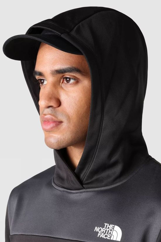 The North Face Mens Reaxion Fleece Pullover Hoodie Tnf Black/Asphalt Grey