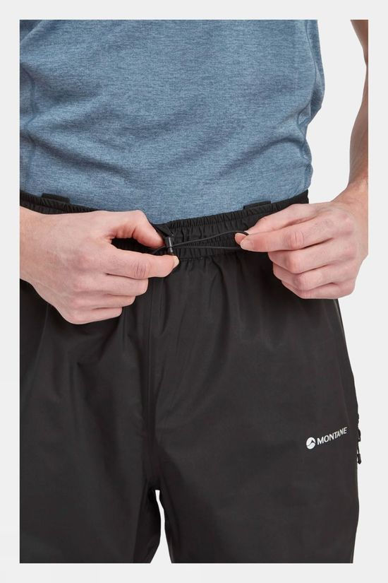Montane Mens Spirit Lite Waterproof Trousers Black