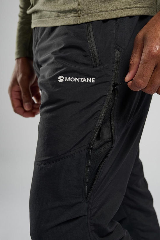 Montane Mens Terra Trousers - Regular Black