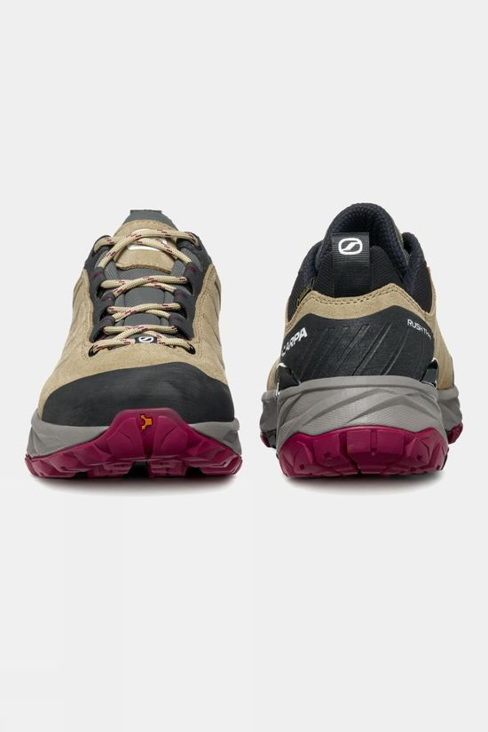 Scarpa Womens Rush Trail GTX Boots Sand Brown/Mid Pink