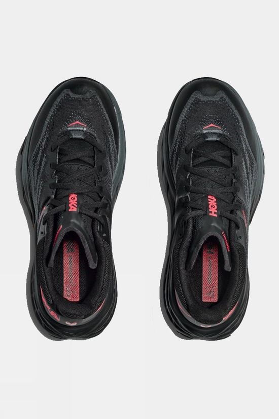 Hoka Womens Speedgoat 5 GTX Shoes Black/Black