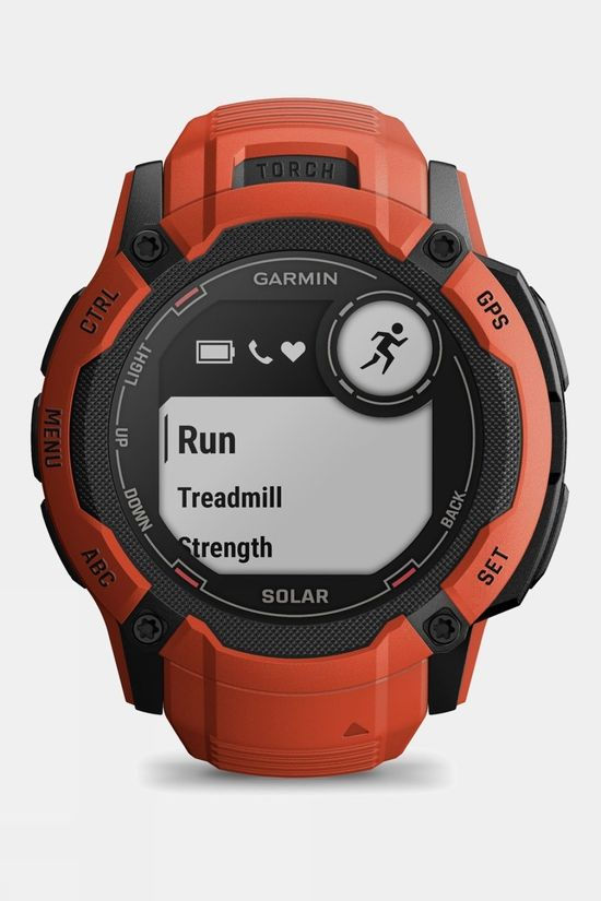 Garmin Instinct 2X Solar GPS Smartwatch Flame Red