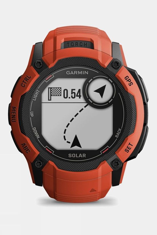 Garmin Instinct 2X Solar GPS Smartwatch Flame Red
