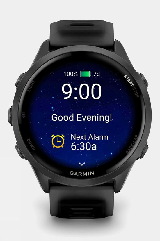Garmin Forerunner 570 47mm GPS Smartwatch Slate Gray Aluminium With Translucent Black/ Black Band