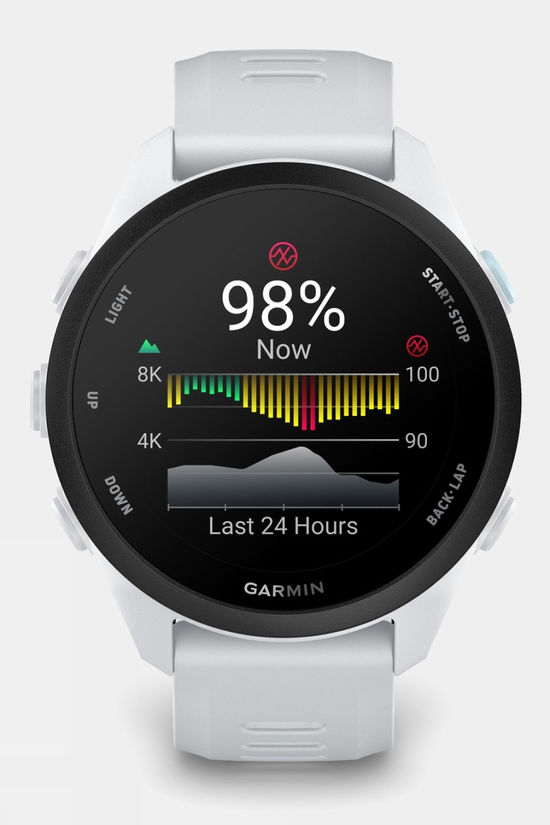 Garmin Forerunner 70 GPS Smartwatch Whitestone