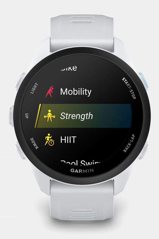 Garmin Forerunner 70 GPS Smartwatch Whitestone