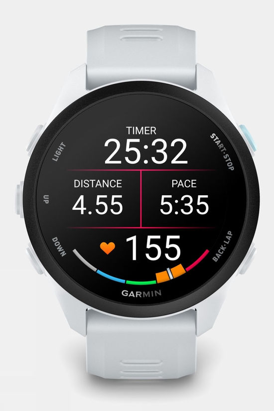 Garmin Forerunner 70 GPS Smartwatch Whitestone