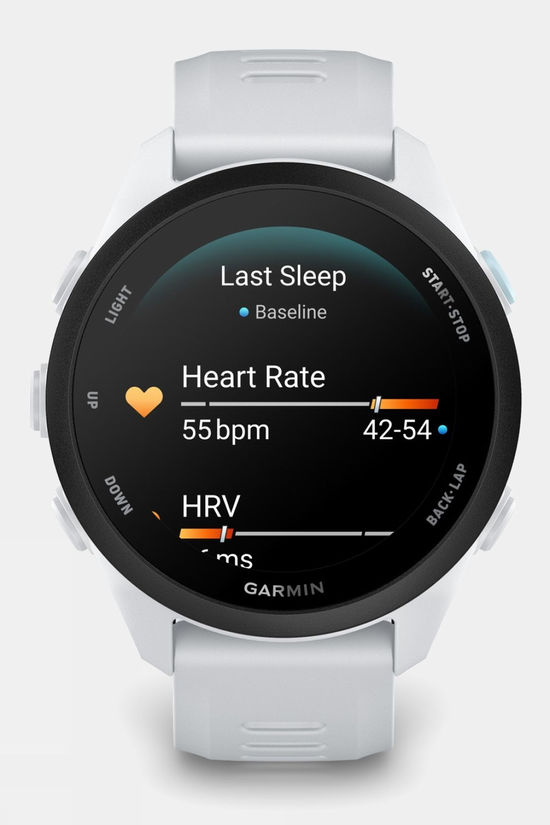 Garmin Forerunner 70 GPS Smartwatch Whitestone