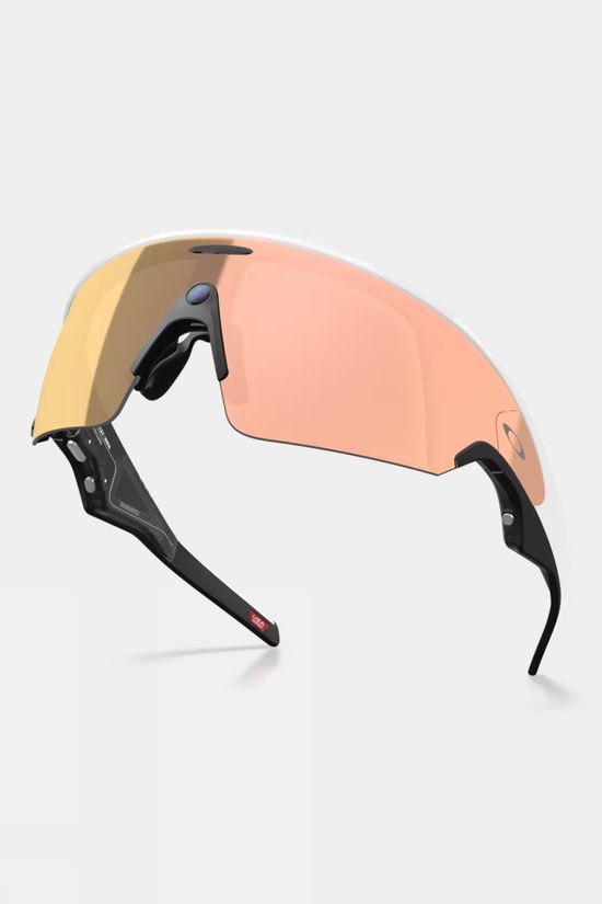 Oakley Meta Vanguard Sunglasses White - Prizm Rose Gold