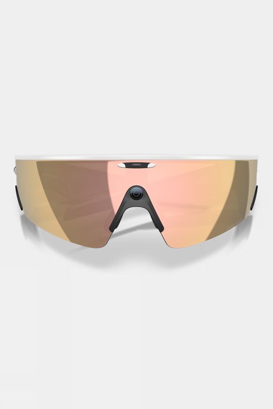 Oakley Meta Vanguard Sunglasses White - Prizm Rose Gold