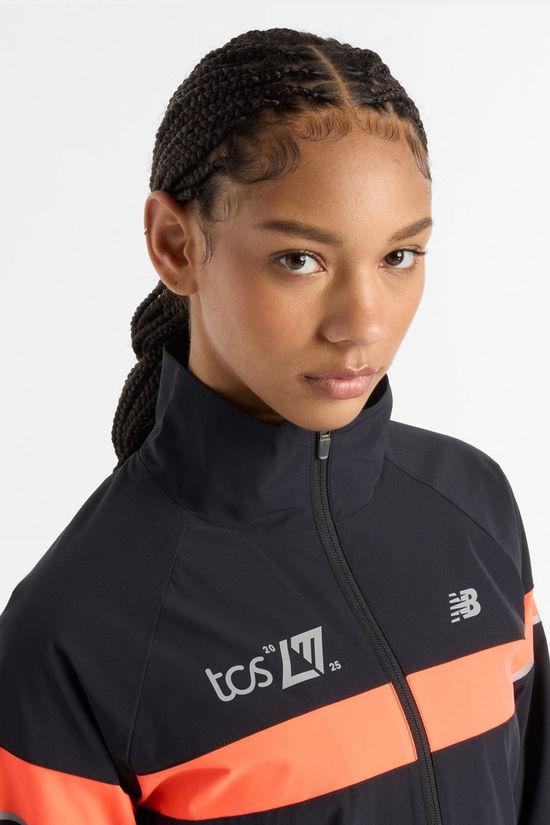 New Balance Womens London Edition Marathon Jacket Black