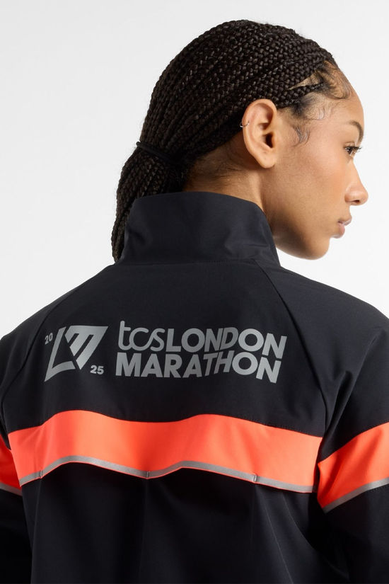 New Balance Womens London Edition Marathon Jacket Black