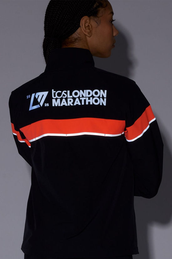 New Balance Womens London Edition Marathon Jacket Black