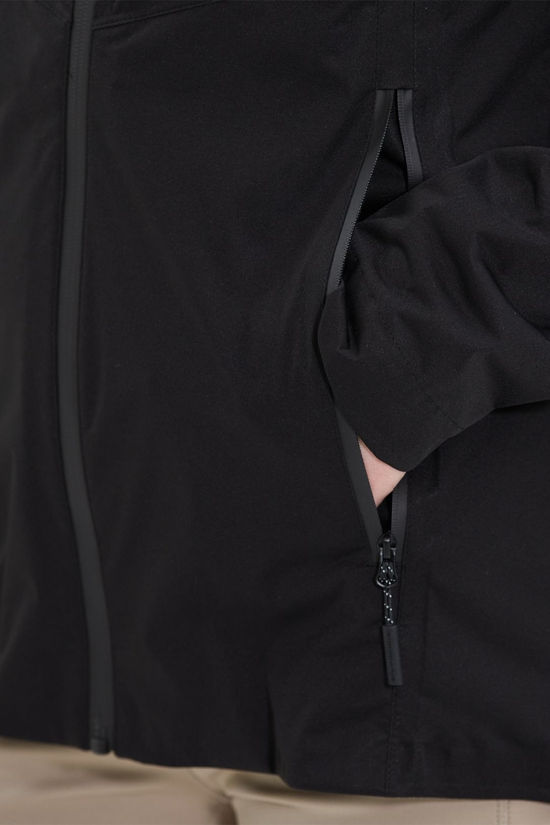 Endurance Womens Kommy Waterproof Jacket Black