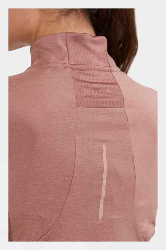Endurance Womens Jocee Midlayer Long Sleeve Top  Burlwood