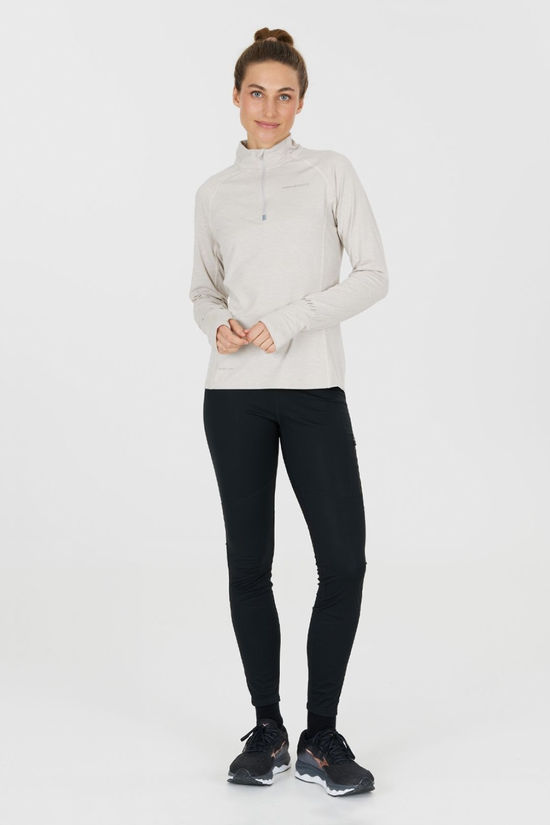Endurance Womens Canna V2 Midlayer Zip Top Dove