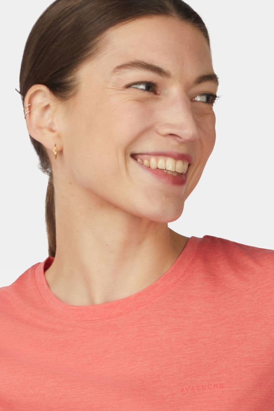 Ayacucho Womens Kyoto T-Shirt Georgia Peach