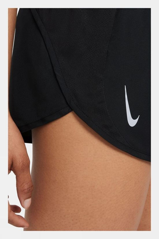 Nike Womens Dri-Fit Tempo Race Running Shorts Black/Black