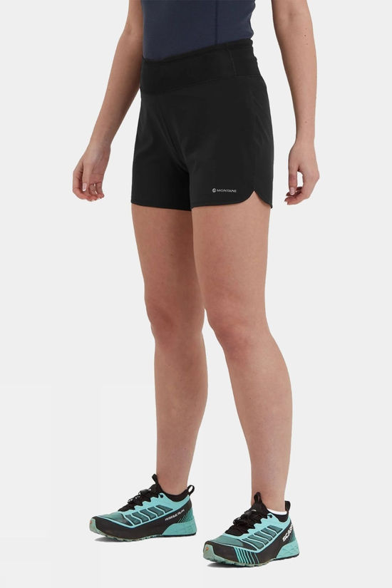 Montane Womens Slipstream 4" Shorts Black