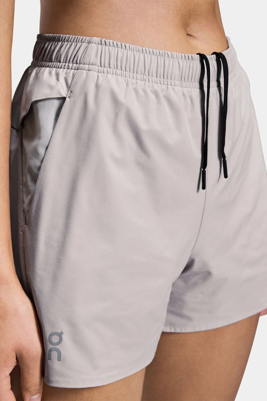On Womens Essential Running Shorts Fade