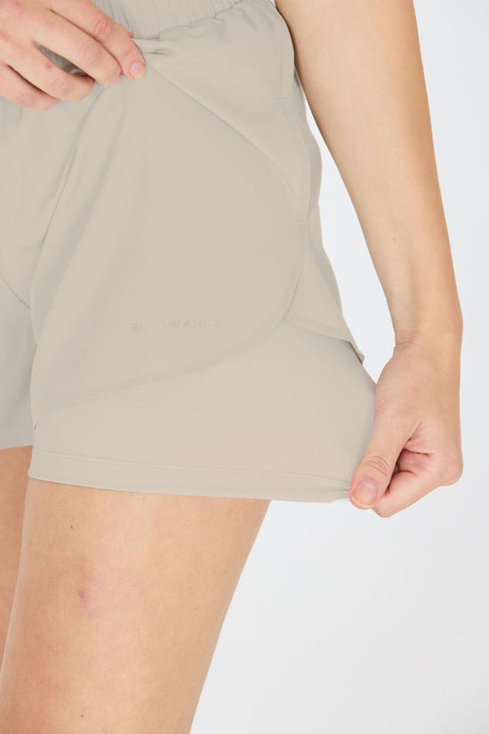 Endurance Womens Val Running Shorts Moonstruck