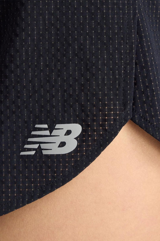 New Balance Womens London Edition RC Ultra Light 3" Shorts Black