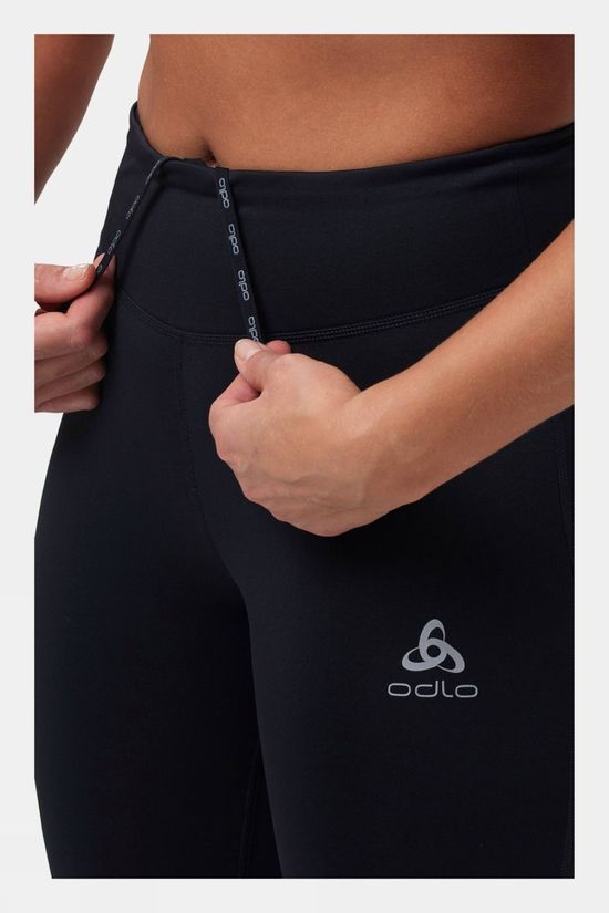 Odlo Womens Essential 3/4 Running Leggings black