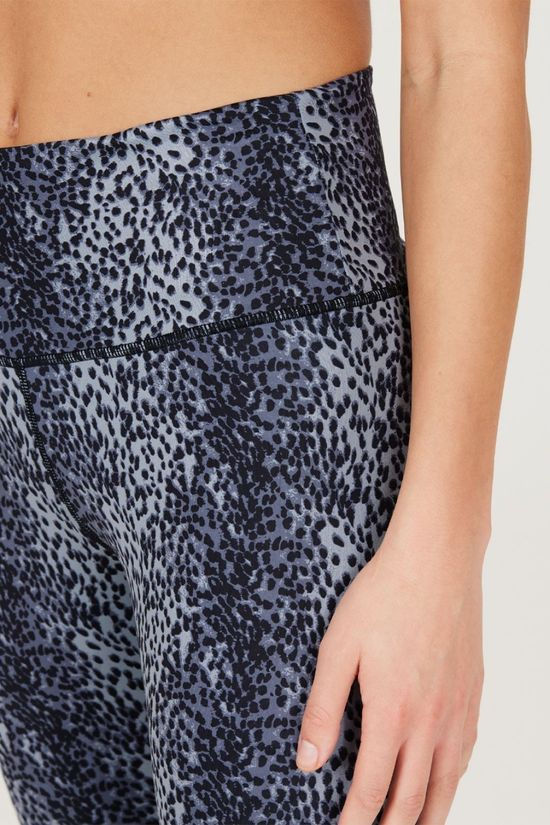 Endurance Womens Somna Print Waist Leggings Blue Print