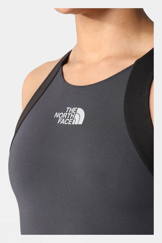 The North Face Womens Align Baselayer Sports Bra Asphalt Grey/Tnf Black