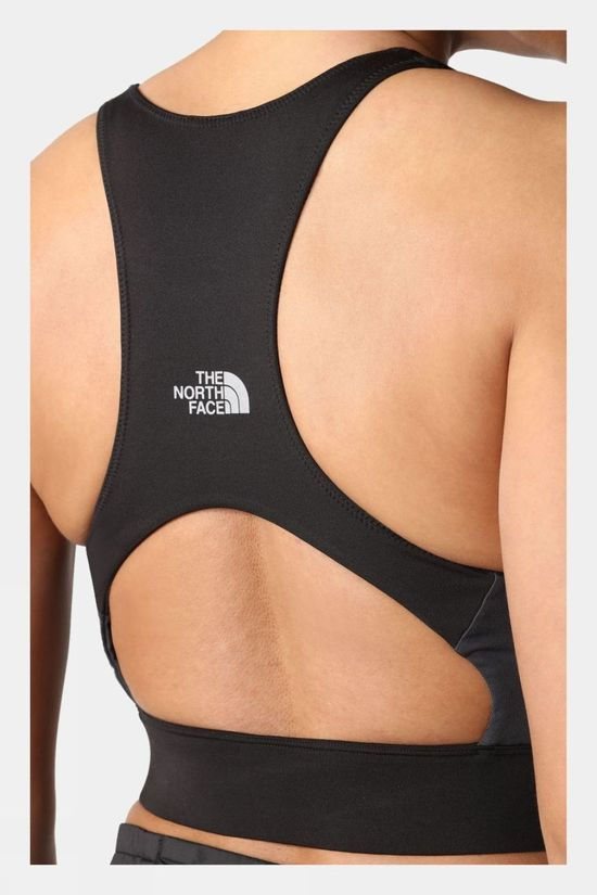 The North Face Womens Align Baselayer Sports Bra Asphalt Grey/Tnf Black