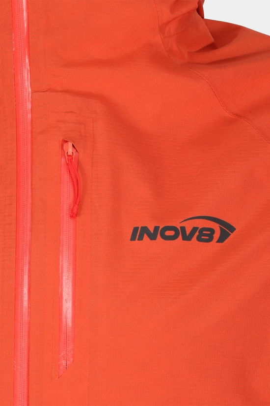 Inov-8 Mens Stormshell V2 Waterproof Jacket Fiery Red