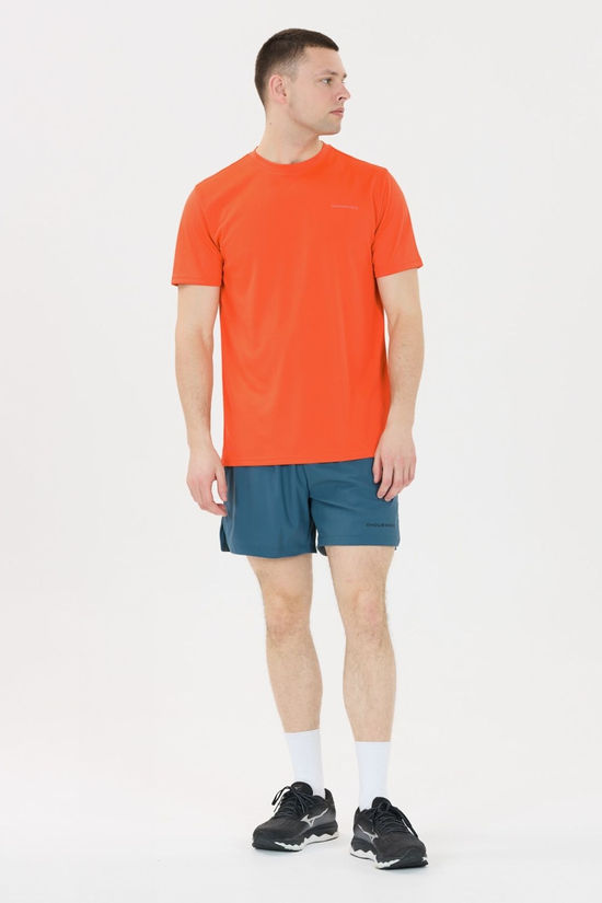 Endurance Mens Vernon V2 Performance T-Shirt Shocking Orange