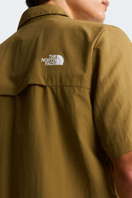 The North Face Mens Packable Short Sleeve Shirt Cedar