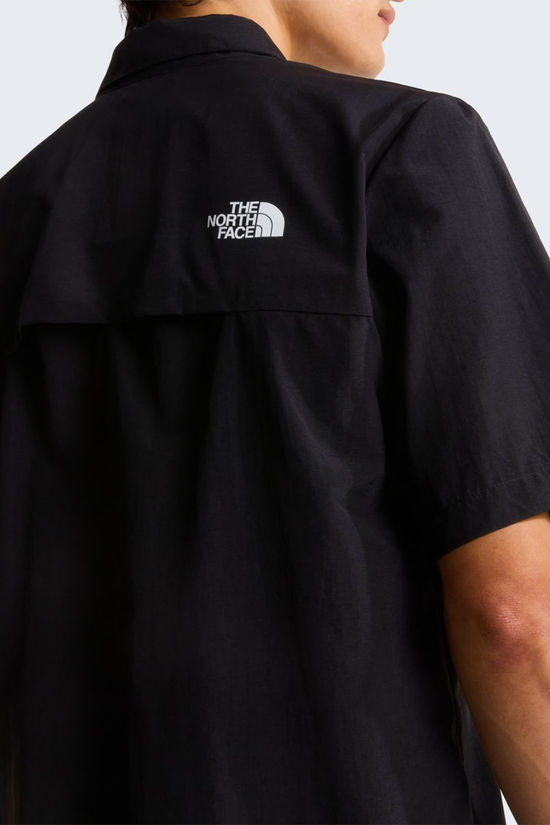 The North Face Mens Packable Short Sleeve Shirt Tnf Black